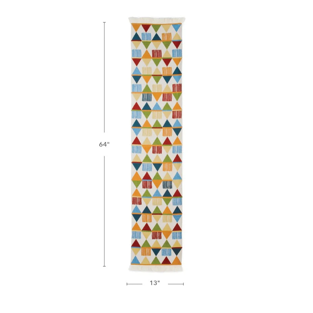 Vivid Primary Decorative Runner