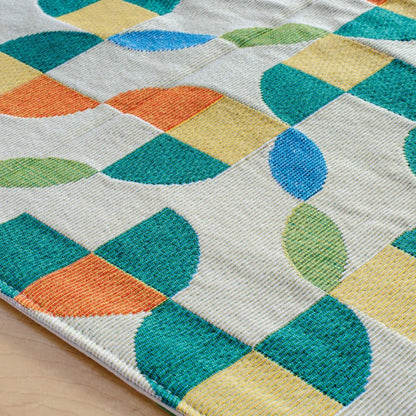 Abstract Petal Decorative Runner