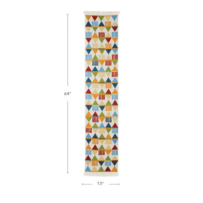 Vivid Primary Decorative Runner